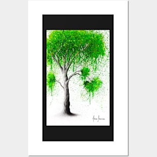 Green Acre Tree Posters and Art